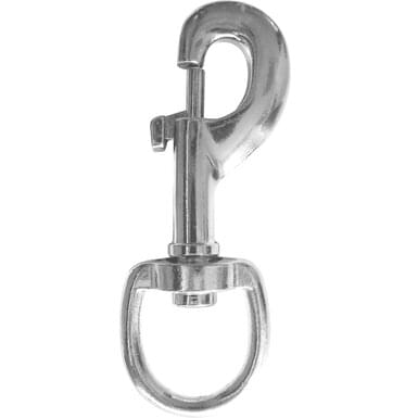 Karabińczyk | obrotowa pętla | okrągły (20 mm)