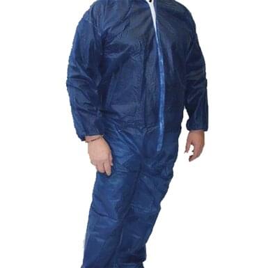 Kombinezon jednorazowy | niebieski | XL