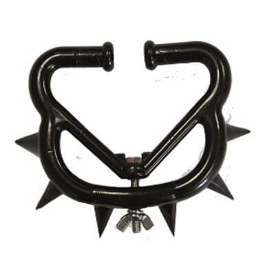 KAMER Plastikowe przeciwzdajacze dla cieląt (5 sztuk) | L | czarne