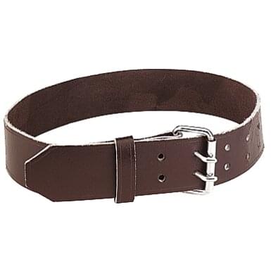 KAMER Skórzany obroża dla bydła Havanna | brązowa