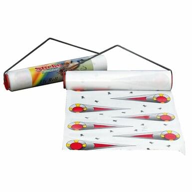 Lepka rolka na muchy z metalowym uchwytem