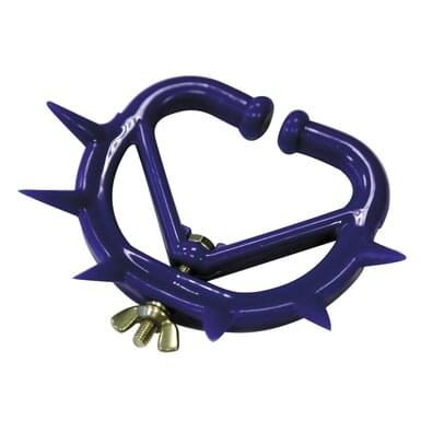 KAMER Plastikowe przeciwzdajacze do odsadzania cieląt | 12 sztuk (średnie) | niebieskie