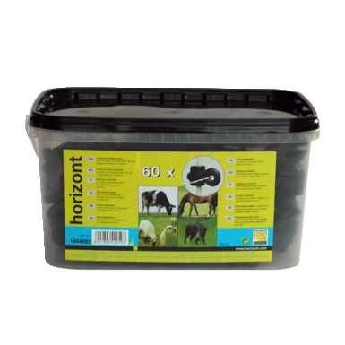 horizont Izolator zastępczy/dodatkowy Farmer Fiber | do palików z włókna szklanego o średnicy 12 mm | 60 sztuk (wiadro)