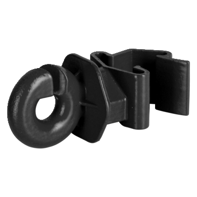 horizont Izolator pierścieniowy do słupków T | czarny | 25 sztuk w woreczku