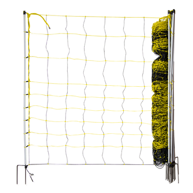 horizont Siatka dla owiec horinetz z przewodnikiem uziemiającym | wysokość 120 cm | długość 50 m | podwójne szpice| możliwość elektryfikacji