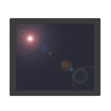 horizont 20 W Panel słoneczny, z plastikową ramą i uchwytem