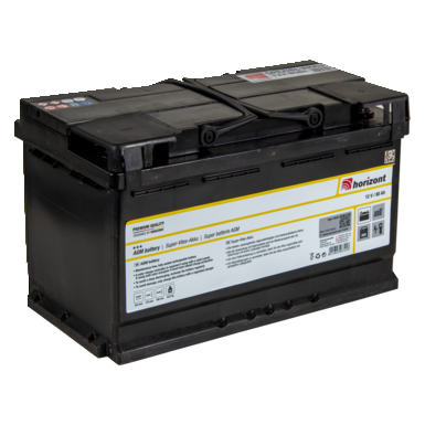 horizont AGM akumulator |12V/80Ah