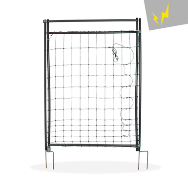 horizont Hotgate Gate for poultry netting | 110 cm | double prong | electrifiable 