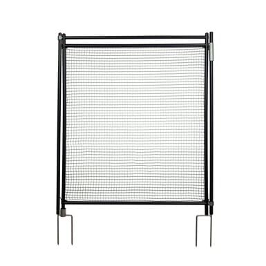 horizont Brama do ogrodzeń ograniczających | wysokość 90 cm | podwójne szpice bez zasilania