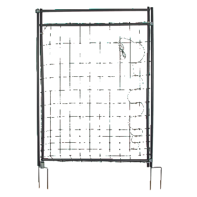 horizont Brama Hotgate do ogrodzeń pastwiskowych | do 120 cm | podwójne ostrza | możliwość elektryfikacji