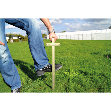 Palik uziemiający do urządzeń akumulatorowych | ocynkowany