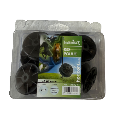 horizont corner roller | black | 10 pieces 