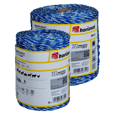 horizont Plecionka ogrodzeniowa hotshock® W9-R | 9 przewodników Ø 0,30 mm