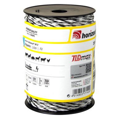 horizont Plecionka ogrodzeniowa turbomax® W12 | 12 przewodników Ø 0,25 mm