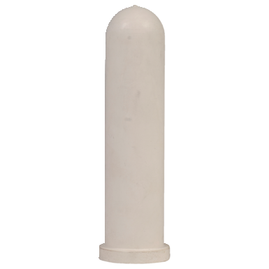 Smoczek do karmienia cieląt Horizont | Biały | 120 mm | 3 sztuki