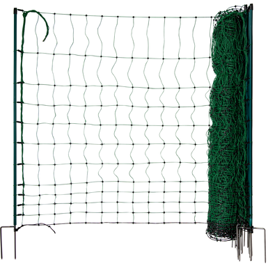 Siatka dla drobiu ranger® security | wysokość 105 cm | długość 50 m | podwójne szpice | bez przewodu elektrycznego