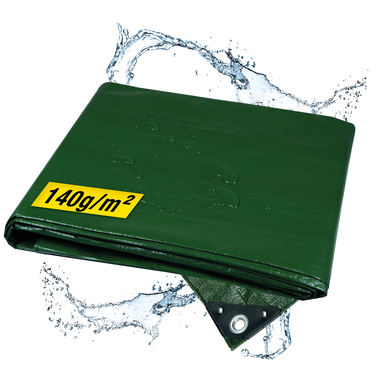 Plandeka pozioma 3 x 6 | zielona | 140 g/m²