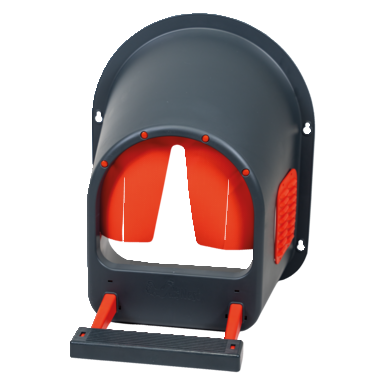 Plastikowy kurnik dla kur „MyCozyNest” | czerwona