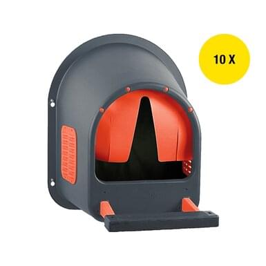 Plastikowa grzęda „MyCozyNest” dla kur | 10 sztuk | dla maksymalnie 50 kur