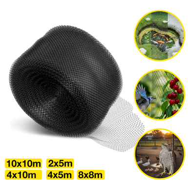 Teichnetz schwarz HDPE, 5x2m