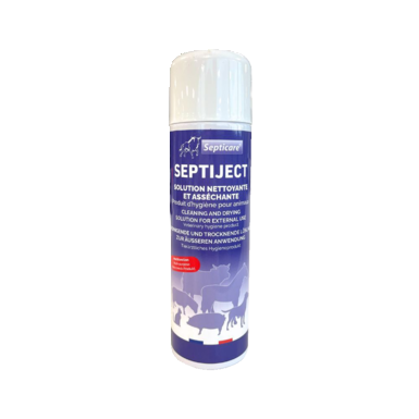 SEPTIJECT Blauspray | Roztwór czyszczący i osuszający | 500 ml