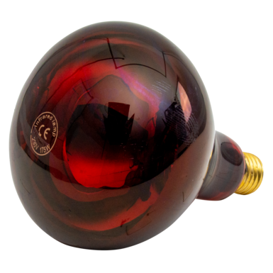 Energooszczędna lampa podczerwieni | 175 Watt | Czerwona