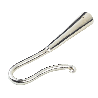 Hak pasterski KAMER z chwytakiem na nogi (Ø 28 mm) | Stalowy