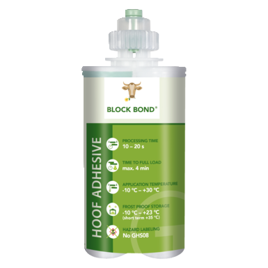 Klej do racic Block Bond® | Kartusz (200 ml)