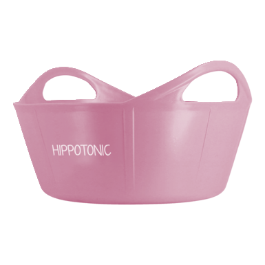 Hippotonic Flexi-Eimer | z ergonomicznymi uchwytami do przenoszenia (15 l) | różowy