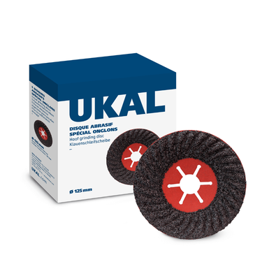 Tarcza do szlifowania racic krów | Otwór 22 mm | 5 sztuk (ø 125 mm)