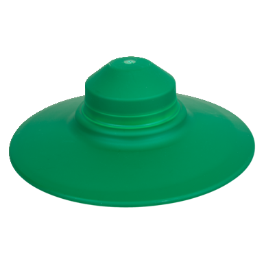 Plastikowa osłona przeciwdeszczowa do automatycznego podajnika paszy ASCOT | zielona (2,5 kg)