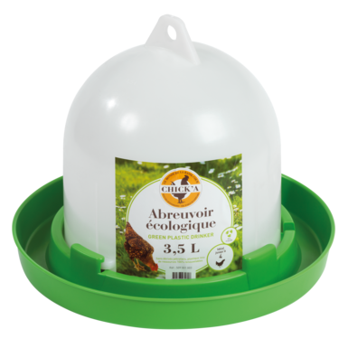 Poidła dla drobiu | Greenline z tworzywa sztucznego BIO (1,5 l)