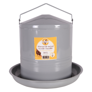 Huehnertraenke EPOXY grau, 10L