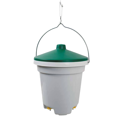 Wiszące poidło dla kurcząt z smoczkami (12 l)