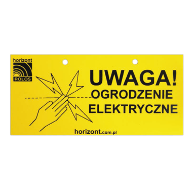 Tabliczka ostrzegawcza