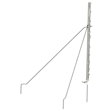 horizont Plastikowy palik narożny z podporami 90 cm 