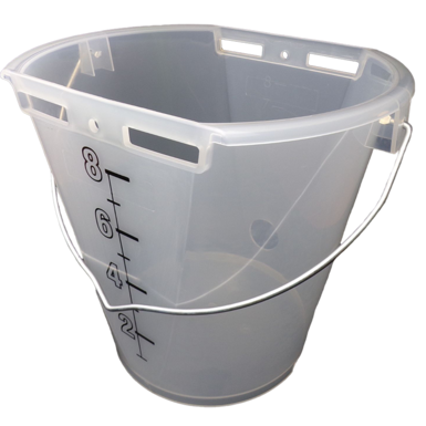 Poidło dla cieląt 8L transparentne | horizont