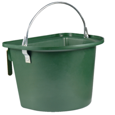Wiadro z Hakami i Uchwytem (14 litrów) | Zielone