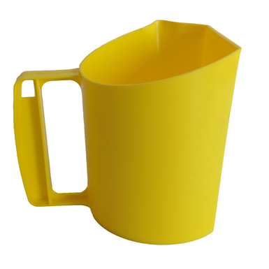 KUBEK BEZ LOGO ŻÓŁTY 1,5L