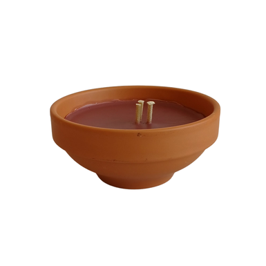 Klasyczny Znicz Gliniany „Misa Średnia” 